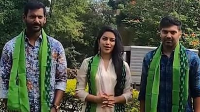 Green India Challenge: మొక్కకు పునీత్ రాజ్ కుమార్ పేరు పెట్టిన విశాల్.. ఎమోషనల్ కామెంట్స్