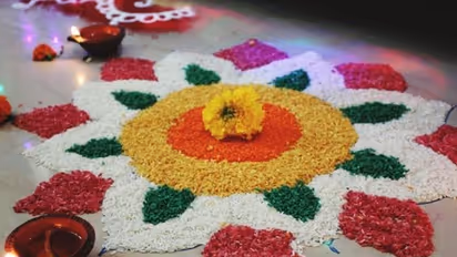 Diwali rangoli designs 2021: Check out 7 easy patterns to decorate your house and welcome Goddess Lakshmi
