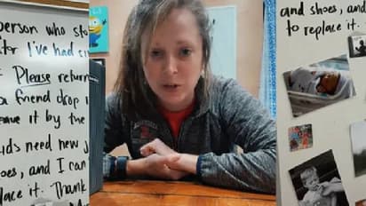 കാൽക്കുലേറ്റർ മോഷ്ടിക്കപ്പെട്ടു, പുതിയത് വാങ്ങാൻ പണമില്ല, അധ്യാപികയുടെ വീഡിയോ, പിന്നെ സംഭവിച്ചത്...