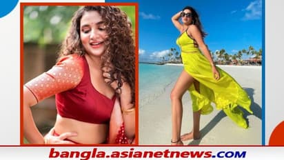 Subhashree Ganguly Birthday - সরু ফিতের গাউন পরে উদ্দাম নাচ, কোর টিমের সঙ্গে জন্মদিন সেলিব্রেশন শুভশ্রীর