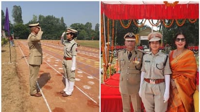 కూతురి నుంచి సెల్యూట్ స్వీకరిస్తున్న ‘ప్రౌడ్ పోలీసు ఆఫీసర్’.. ఫొటో వైరల్
