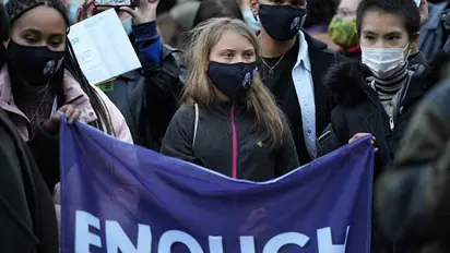 Climate change activist Greta Thunberg charged in public order offense after Fossil Free London protest