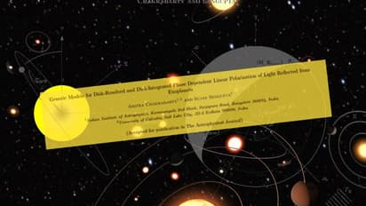 നമ്മുടെ സൗരയൂഥത്തിന് അപ്പുറമുള്ള ഗ്രഹങ്ങളെ അടുത്തറിയാൻ പുതിയ രീതി അവതരിപ്പിച്ച് ഇന്ത്യൻ ജ്യോതിശാസ്ത്രജ്ഞർ