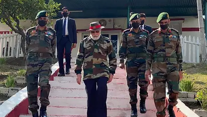 Prime Minister Modi's Diwali 2021 with forces gets underway at Naushera