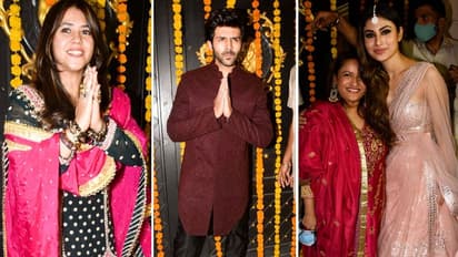 Ekta Kapoor Diwali party: Salman Khan, Kartik Aaryan, Mouni Roy and more arrive in style