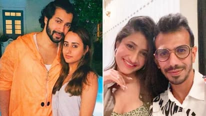 Diwali 2021: ಚಾಹಲ್-ಧನಶ್ರೀ, ವರುಣ್ ಧವನ್-ನತಾಶಾ: ದೀಪಾವಳಿ ಸೆಲೆಬ್ರೆಟ್‌ ಮಾಡುತ್ತಿರುವ ಹೊಸ ಜೋಡಿ!