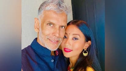 26 വയസിന്റെ പ്രായവ്യത്യാസം; മിലിന്ദിന് പ്രണയത്തില്‍ ചാലിച്ച പിറന്നാള്‍ സന്ദേശവുമായി അങ്കിത