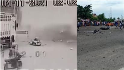 Diwali | സ്കൂട്ടറിൽ കൊണ്ടുപോകുകയായിരുന്ന പടക്കം പൊട്ടിത്തെറിച്ച് അച്ഛനും മകനും ദാരുണാന്ത്യം