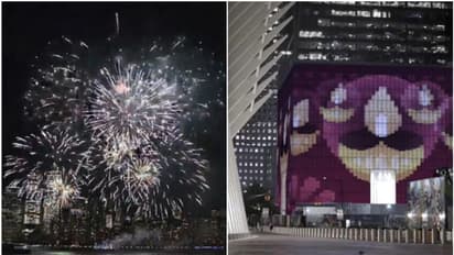 ന്യൂയോർക്കിലെ വേൾഡ് ട്രേഡ് സെന്ററിൽ ആദ്യമായി തെളിഞ്ഞ് ദീപാവലി