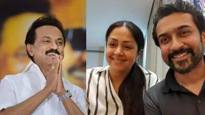 അധികാരം പദവി മാത്രമല്ലെന്ന് തെളിയിച്ചു, ഇത് പുതിയ പ്രതീക്ഷ; സ്റ്റാലിനെ അഭിനന്ദിച്ച് സൂര്യയും ജ്യോതികയും