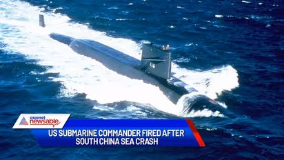 US submarine collision in South China Sea: Commander, two others fired