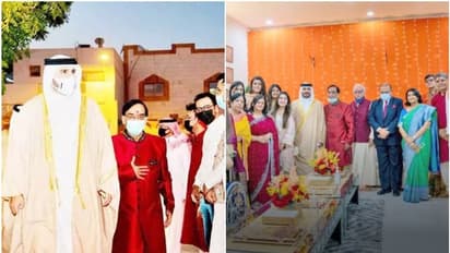 ദീപാവലി ആഘോഷങ്ങളില് പങ്കുചേര്ന്ന് ശൈഖ് മുഹമ്മദ് ബിന് സല്മാന് ആല് ഖലീഫ