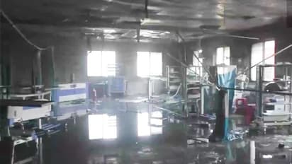 മഹാരാഷ്ട്രയിലെ ആശുപത്രി ഐസിയുവിൽ അഗ്നിബാധ: പത്ത് കൊവിഡ് രോഗികൾ മരിച്ചു