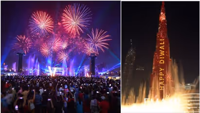 ദീപപ്രഭയില് മുങ്ങി ദുബൈ; ബുര്ജ് ഖലീഫയിലും എക്സ്പോയിലും പ്രൗഡഗംഭീരമായ ദീപാവലി ആഘോഷം