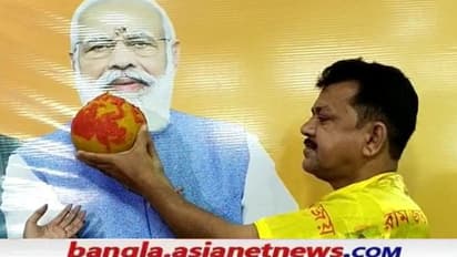 Bhai Phota 2021: মোদীর ছবিতে ৩ কেজি ওজনের লাড্ডু খাইয়ে ভাইফোঁটা, উৎসবে সামিল জয়প্রকাশও