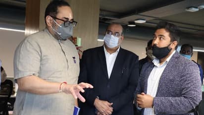 Diwali with Startups: ಸ್ಟಾರ್ಟ್ಆಪ್ ಉದ್ಯಮಿಗಳ ಜೊತೆ ದೀಪಾವಳಿ ಆಚರಿಸಿದ ಸಚಿವ ರಾಜೀವ್ ಚಂದ್ರಶೇಖರ್!