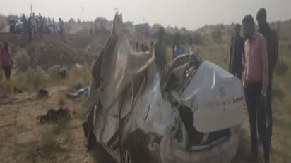 सड़क हादसे में एक ही परिवार के 5 लोगों की मौत, दर्शन करने जा रहे थे तनोट मंदिर