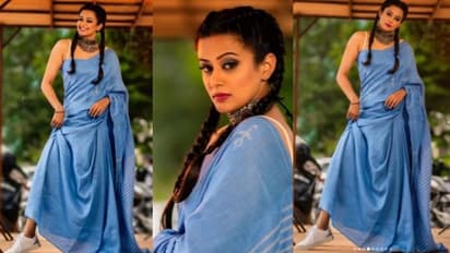 Priyamani | സാരിക്കൊപ്പം സ്നീക്കേഴ്സ്; കിടിലന്‍ ലുക്കില്‍ പ്രിയാമണി; ചിത്രങ്ങള്‍