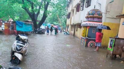 ತಮಿಳುನಾಡಿನ ಹಲವೆಡೆ ಭಾರಿ ಮಳೆಗೆ ಶಾಲೆಗೆ ರಜೆ, ಆದರೂ ಕಾವೇರಿ ನದಿ ನೀರಿಗೆ ಪಟ್ಟು!