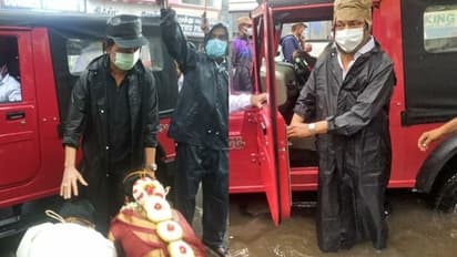 Chennai Rain | വെള്ളക്കെട്ടിൽ നേരിട്ടിറങ്ങി, അവിചാരിതമായി കണ്ടുമുട്ടിയ നവദമ്പതികളെ ആശിർവദിച്ചും സ്റ്റാലിൻ