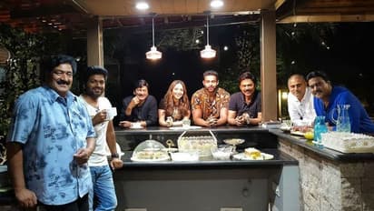 పార్టీ టైం అంటున్న ఎఫ్ 3 టీమ్.. అతిథిగా మారిన వెంకీ మామ!