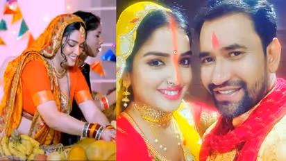 Chhath Song: आम्रपाली दुबे और निरहुआ का गाना 'दऊरा में दिया बारा बलम' रिलीज, छठ पर खूब पसंद किया जा रहा सॉन्ग