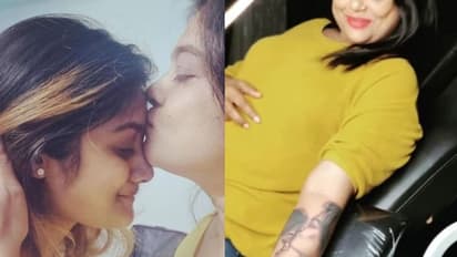 മകളെ ചുംബിക്കുന്ന ചിത്രം ടാറ്റൂ ചെയ്ത് മഞ്ജു പിള്ള; വീഡിയോ