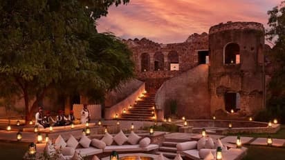 अंदर से ऐसा दिखता है विकी-कटरीना की शादी वाला महल, एक दिन का इतना है किराया..देखिए तस्वीरें