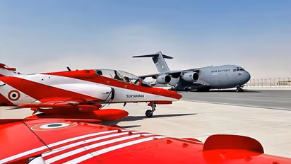 Dubai Air Show: IAF sends Globemaster, Super Hercules, Tejas, Dhruvs and Suryakiran team