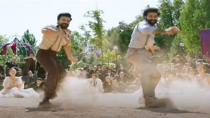 RRR Movie: 'నాటు నాటు' లిరికల్ సాంగ్.. బ్రిటిష్ కోటలో చరణ్, ఎన్టీఆర్ దుమ్ములేపే స్టెప్పులు