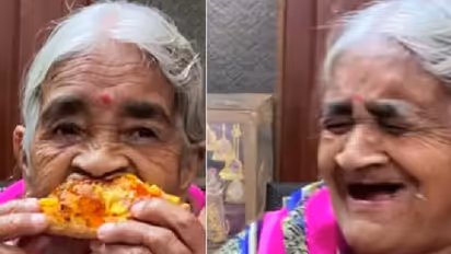 Viral Video | ആദ്യമായി പിസ കഴിച്ച് അമ്മൂമ്മ; 'റിയാക്ഷന്‍' വൈറലായി...