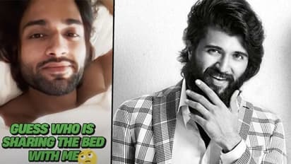SHOCKING: Vijay Deverakonda is sharing bed with whom? Actor shares intimate video this person