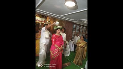 ದಾಂಪತ್ಯ ಜೀವನಕ್ಕೆ ಕಾಲಿಟ್ಟ ಕುಮಾರ್ ಬಂಗಾರಪ್ಪ ಪುತ್ರಿ: ಗಣ್ಯಾತಿಗಣ್ಯರು ಸಾಕ್ಷಿ