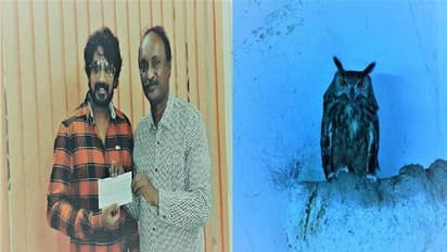 ఆశ్చర్యం.. గుడ్లగూబని దత్తత తీసుకున్న తెలుగు నటుడు..