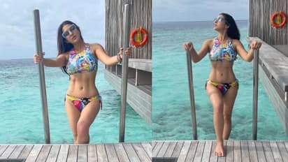 আচমকাই সপাটে ধাক্কা, মহিলাকে জলে ঠেলে ফেলেই পুলে ঝাঁপ মারলেন সারা, ভিডিও ভাইরাল