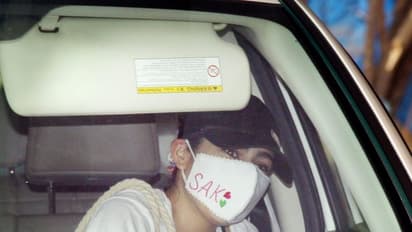 Sara Ali Khan sports personalised mask, pics inside