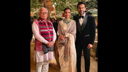 Rajkummar-Patralekhaa Reception- শুভেচ্ছা জানাতে উপস্থিত মুখ্যমন্ত্রী, বৌভাতের সন্ধ্যায় রাজলেখা