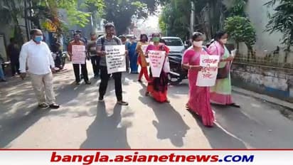 School Agitation, 'বকেয়া টাকা ফেরানো হোক', জিডি বিড়লার পর মহাদেবী বিড়লায় বিক্ষোভ শিক্ষকদের