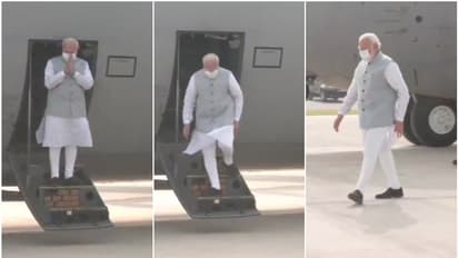 PM Modi| അതിവേഗപാതയിലെ എയർസ്ട്രിപ്പിൽ വ്യോമസേന വിമാനത്തില്‍ നാടകീയമായി പറന്നിറങ്ങി പ്രധാനമന്ത്രി| വീഡിയോ