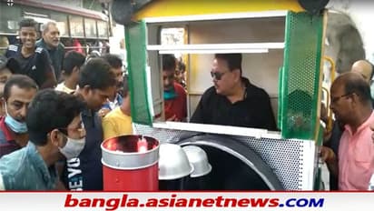 Madan mitra- জামিন পেয়ে খোশমেজাজে মদন, নাতিকে নিয়ে কলকাতার রাস্তাতেই চাপলেন টয় ট্রেন