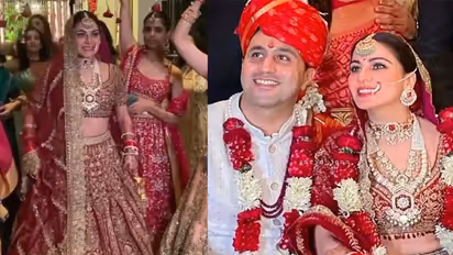 Kundali Bhagya actress Shraddha Arya’s hubby lifts her up in the wedding, watch video