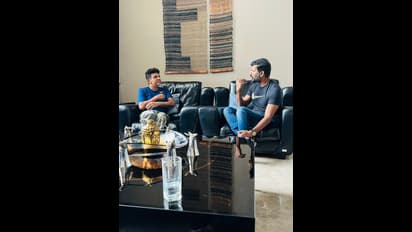 Puneeth Rajkumar: ಅಪ್ಪು ಪತ್ನಿ ಅಶ್ವಿನಿ, ಅಣ್ಣ ಶಿವರಾಜ್‌ ಕುಮಾರ್‌ ಭೇಟಿ ಮಾಡಿದ ವಿಶಾಲ್