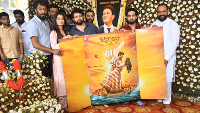 Banaras first look and poster released; team pays ode at Puneeth Rajkumar’s samadhi