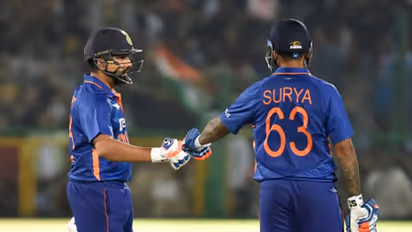 India vs New Zealand 2021-22: Rohit Sharma-Suryakumar Yadav show hands India 5-wicket win and 1-0 lead