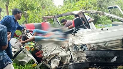 ஒரே குடும்பத்தை சேர்ந்த 5 பேர் விபத்தில் பலி - கோவிலுக்கு சென்றுவிட்டு திரும்பிய போது நடந்த 'துயர' சம்பவம்