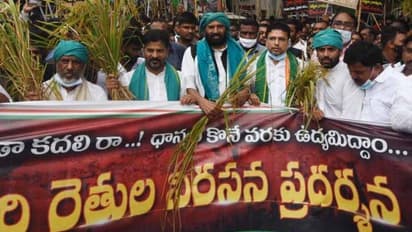 వరి ధాన్యం కొనుగోలుపై బీజేపీ, టీఆర్ఎస్ డ్రామాలు, ఆ స్కాం లపై చర్యలు తీసుకోండి: రేవంత్