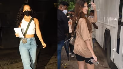 From Krishna Shroff looking hot in crop top, Tara Sutaria slaying in shorts; celebs were spotted here