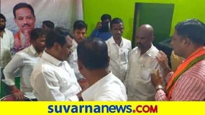 Jan Swaraj Yatra: ಜನ ಸ್ವರಾಜ್ ಯಾತ್ರೆ ವೇದಿಕೆ ಮೇಲೆಯೇ ಬಿಜೆಪಿ ಮುಖಂಡರ ಜಗಳ