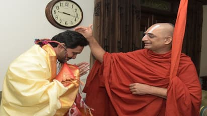 జగన్ ని కలిసిన చిన జీయర్ స్వామి..!