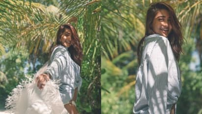 Pooja Hegde| 'ബീച്ച് ലൈഫ്', ഫോട്ടോകള് പങ്കുവെച്ച് പൂജ ഹെഗ്ഡെ